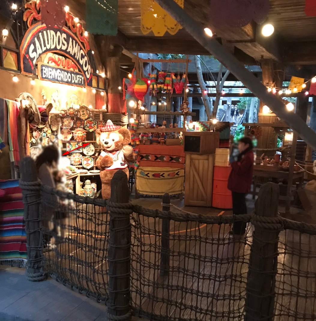 キャラクターグリーティングの様子