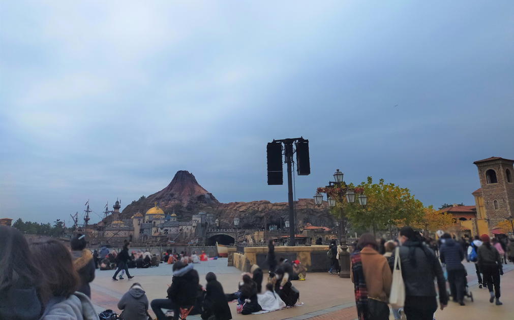 ディズニーシーの様子(2021/12)